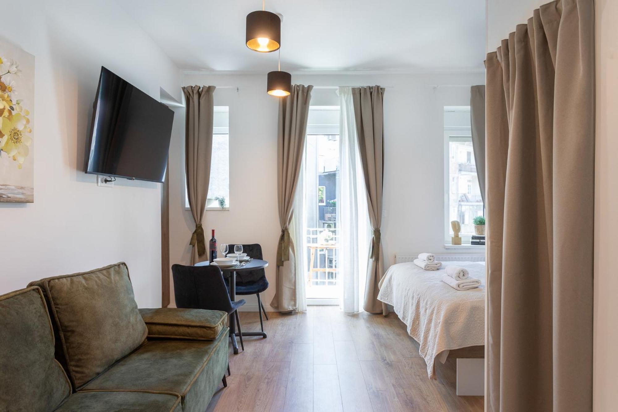 Design Park Residences - Stayflok Zagreb Bagian luar foto