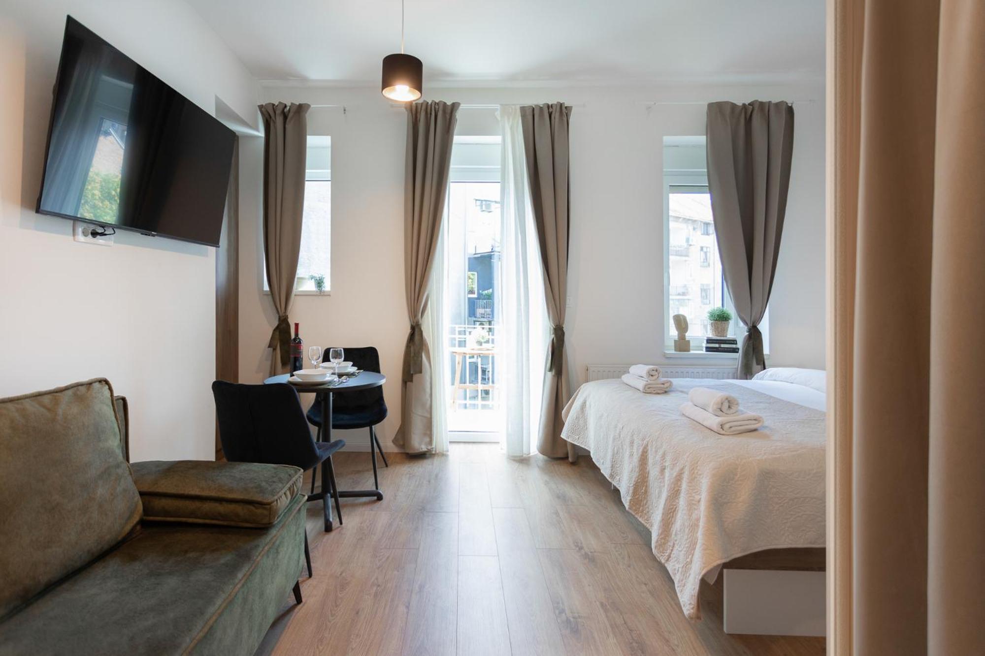 Design Park Residences - Stayflok Zagreb Bagian luar foto